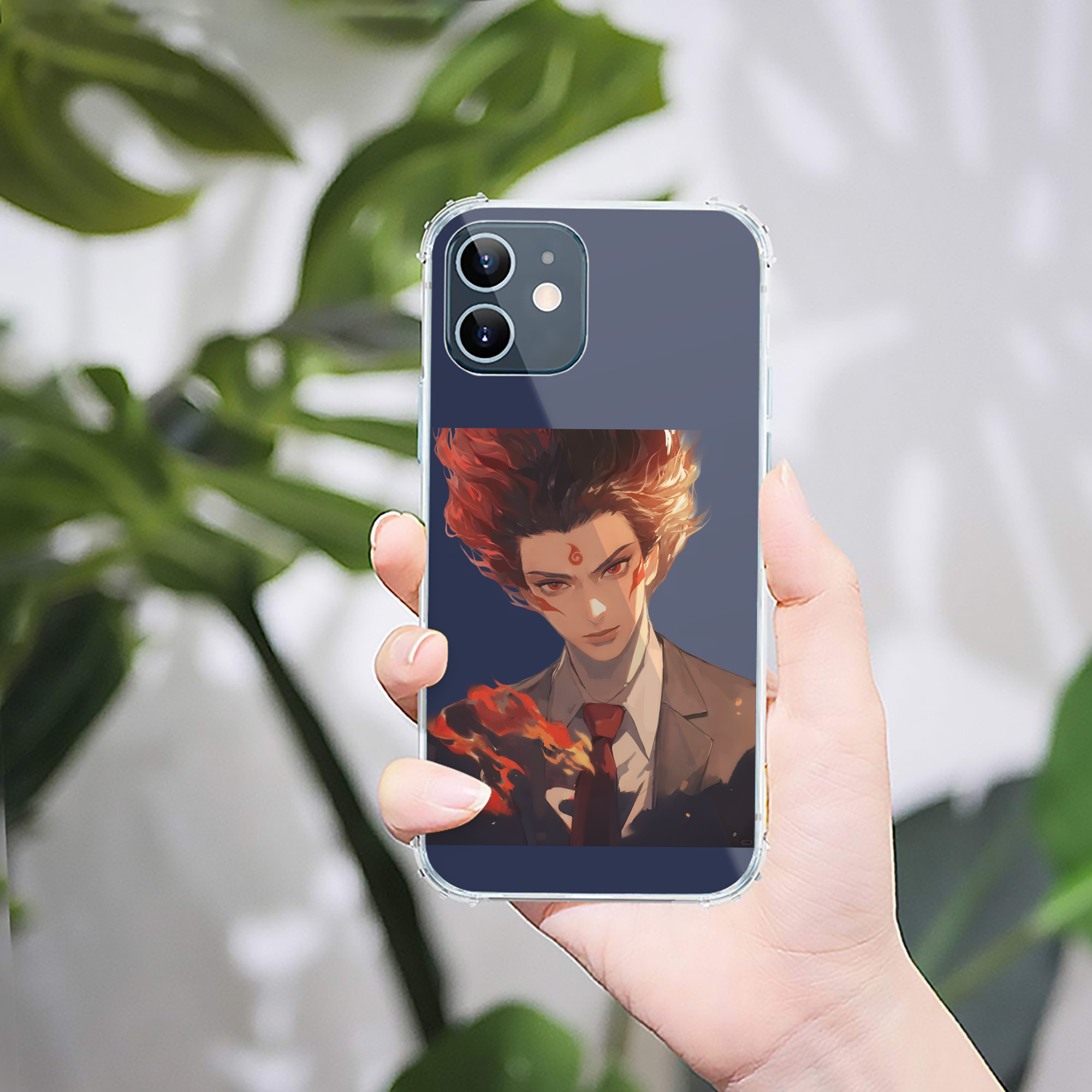（画像用） Ne Zha 2 ナタ 魔童の大暴れ 【iPhone 12シリーズ対応】透明スマホケース（クリアソフトケース）
